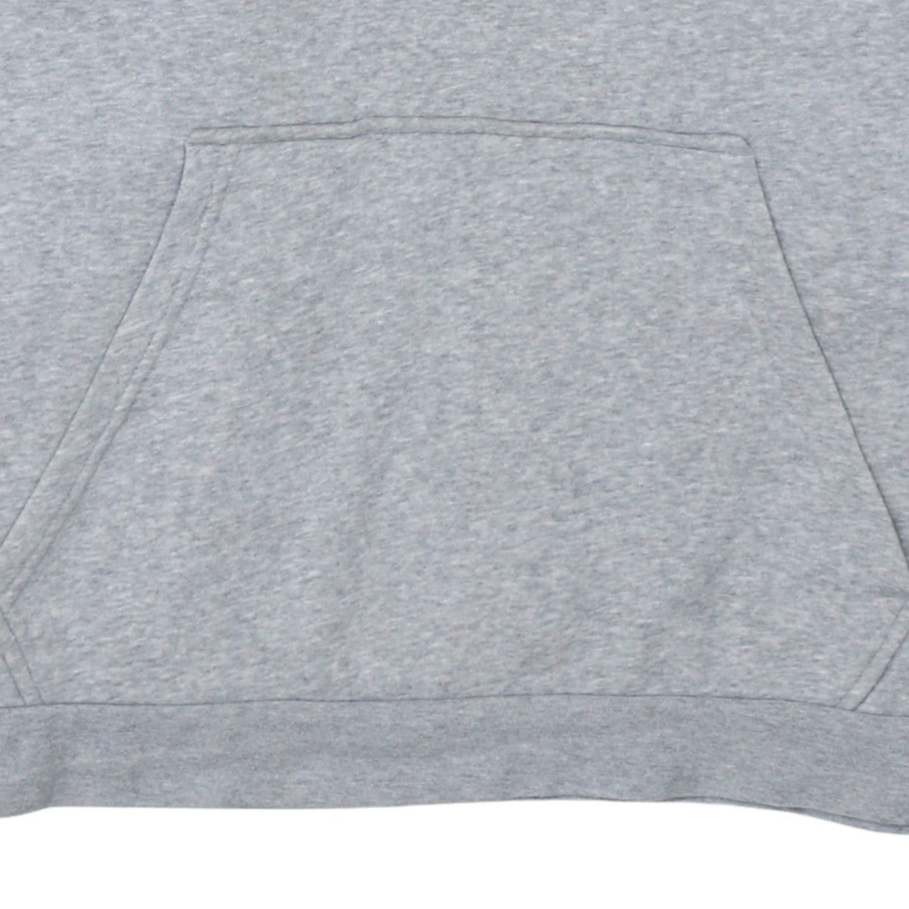Adidas Men's Grey XL Pullover Hoodie with Logo and Stripes
