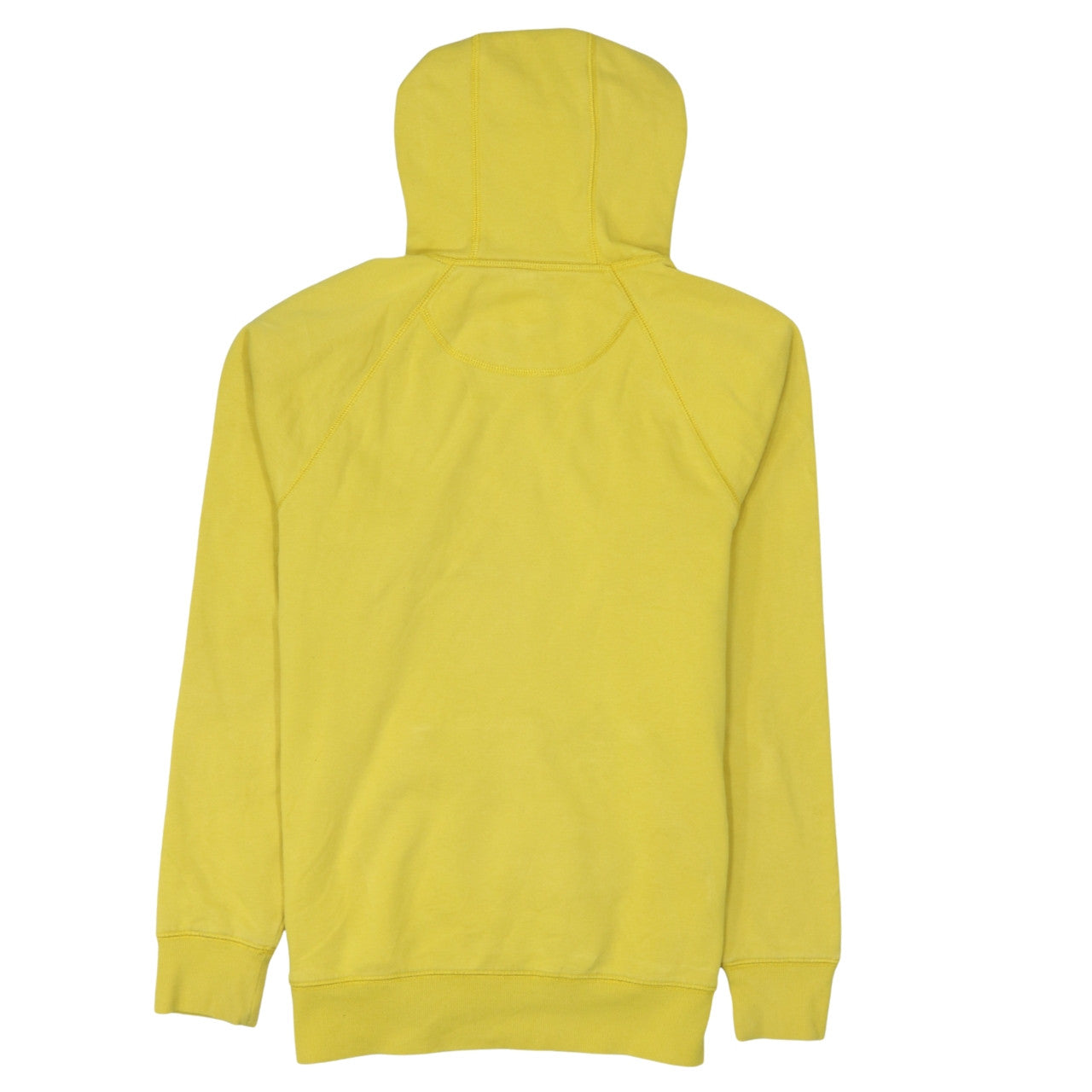 Vans Women's Yellow Pullover Hoodie Small Cotton Blend Casual Sweatshirt