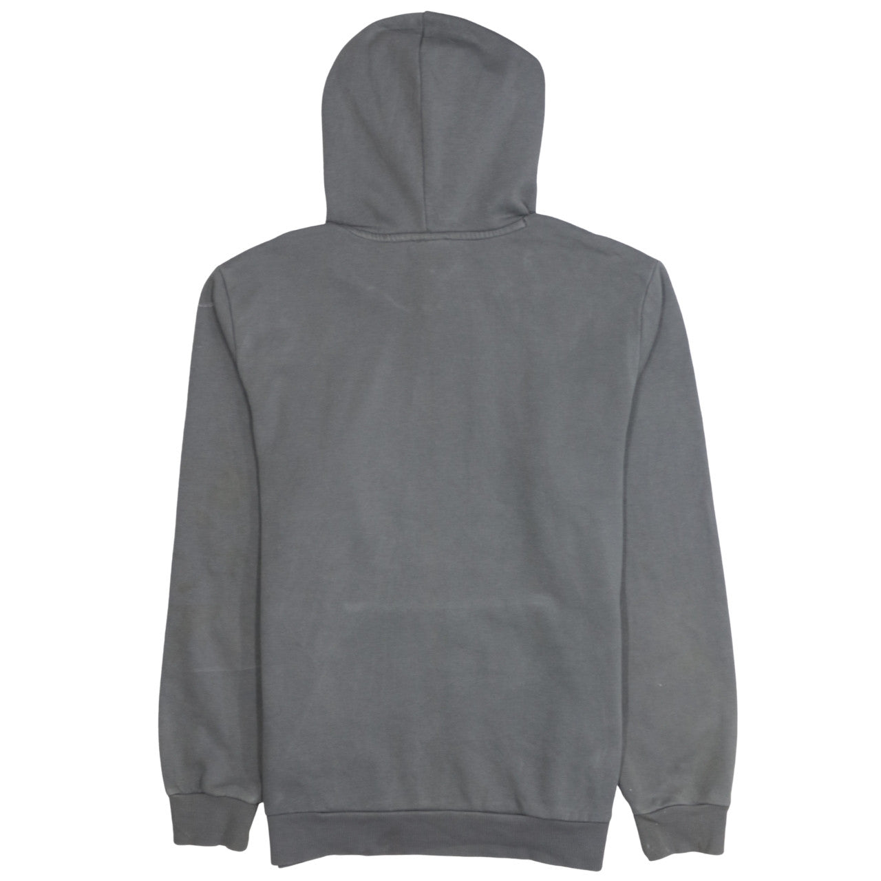 Puma Men's Grey Pullover Hoodie Small Graphic Print Sportswear