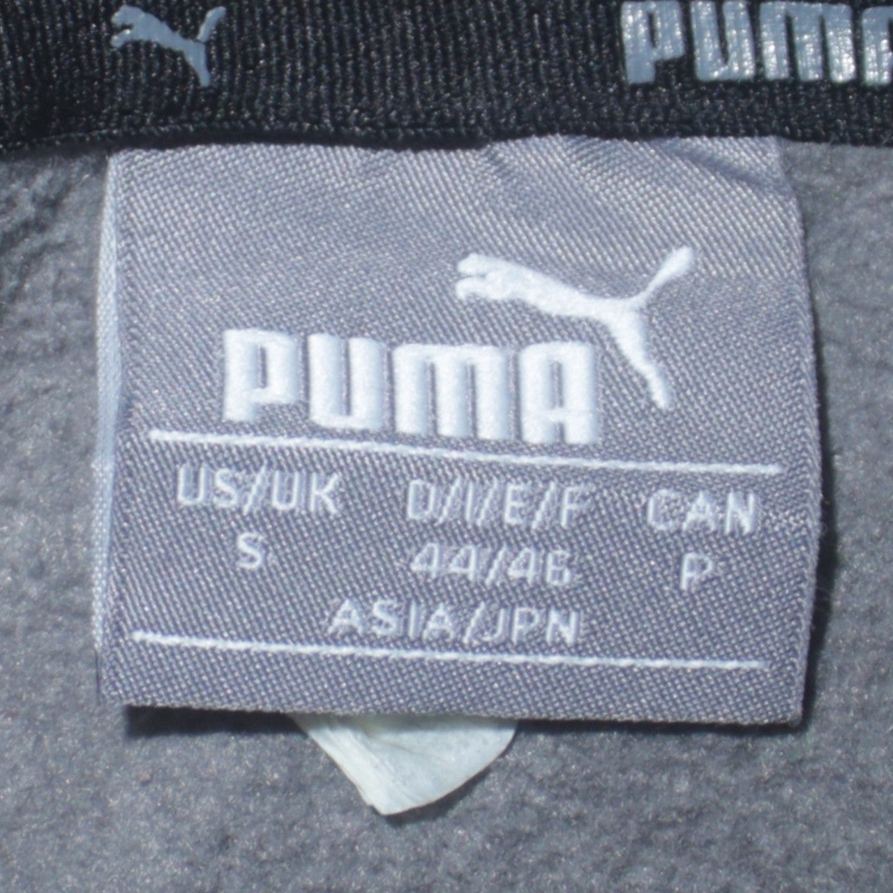 Puma Men's Grey Pullover Hoodie Small Graphic Print Sportswear