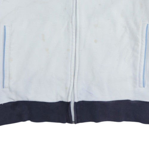 Puma Men's Blue Track Jacket L Full Zip Retro Sportswear