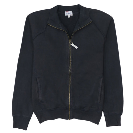 Levi's California Men's Black Size S Cotton Full Zip Track Jacket