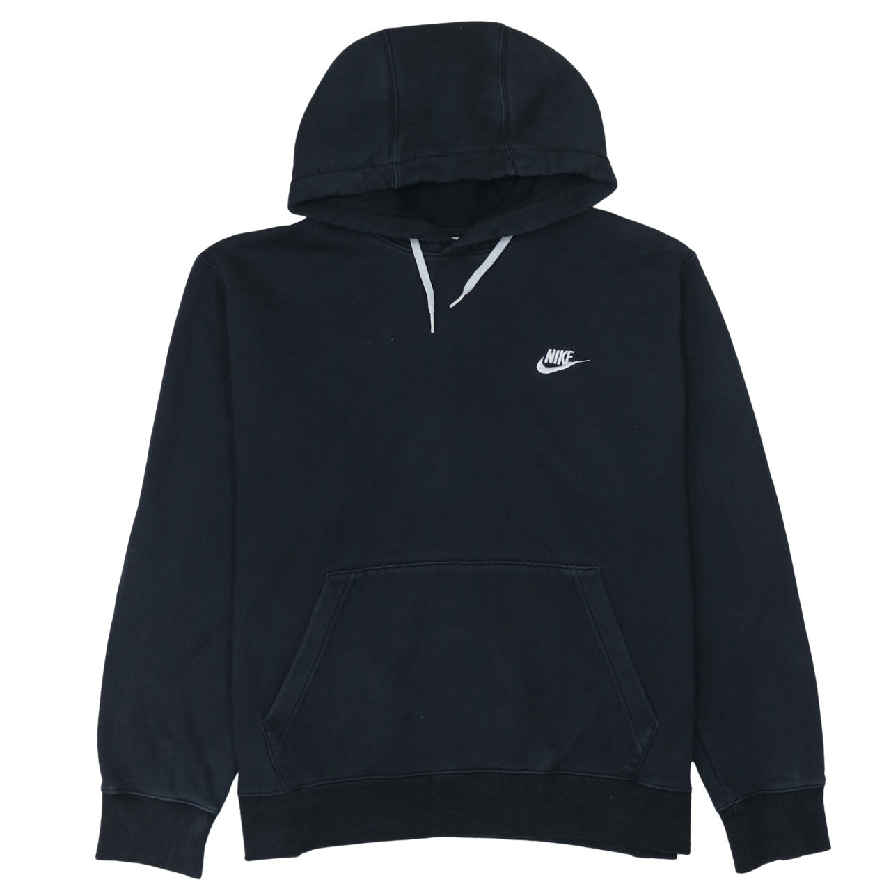 Nike Womens Black XS Pullover Hoodie Cotton Blend Casual Sportswear