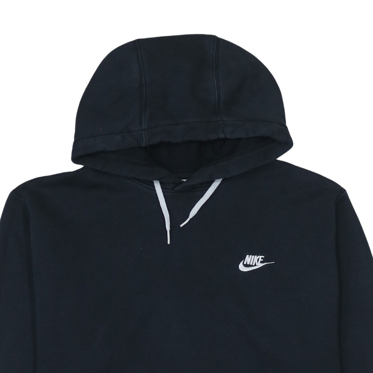 Nike Womens Black XS Pullover Hoodie Cotton Blend Casual Sportswear
