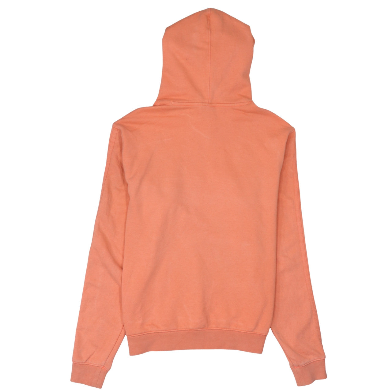 Adidas Women’s Coral Pink Hoodie Small Cotton Pullover with Logo