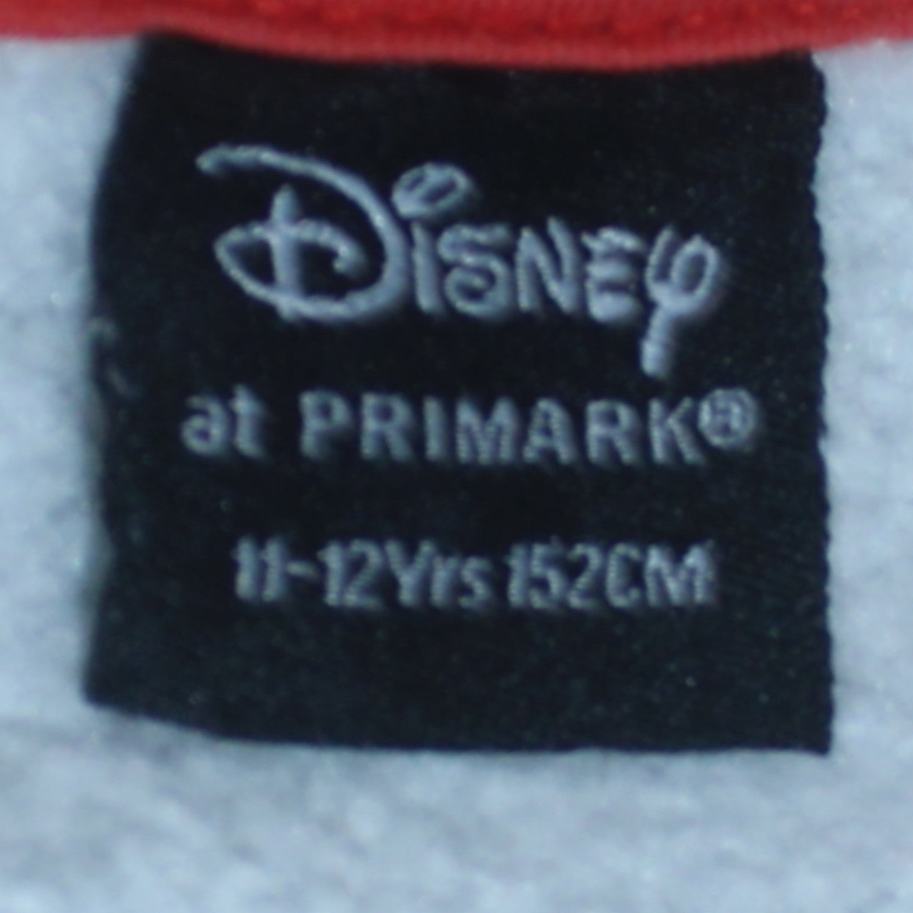 Disney Girls Grey Stitch Christmas Pullover Sweatshirt 11-12 Years