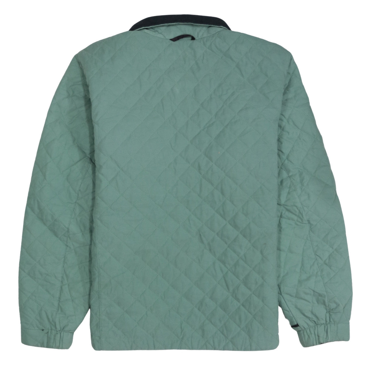 Columbia Women's Green Quilted Full Zip Mid-Length Jacket XL
