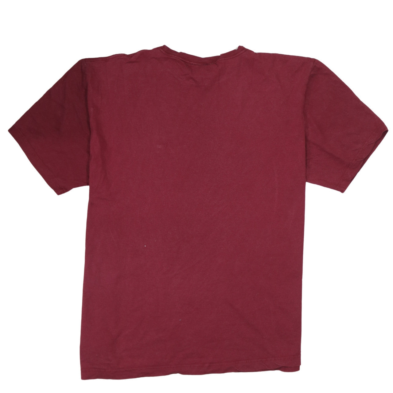 Tommy Hilfiger Men Red Cotton Crew Neck Short Sleeve T-Shirt Size L