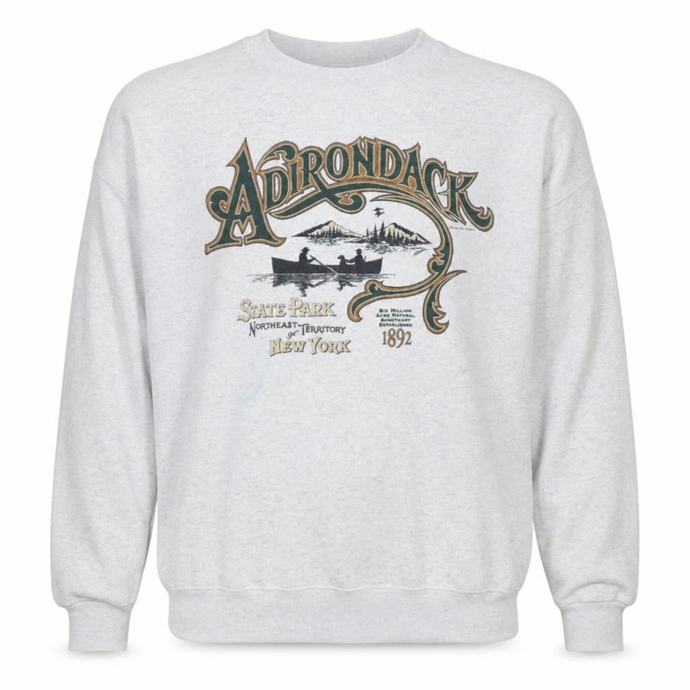 Lee Mens Grey Adirondack Heavyweight Sweatshirt 2XL Vintage Pullover