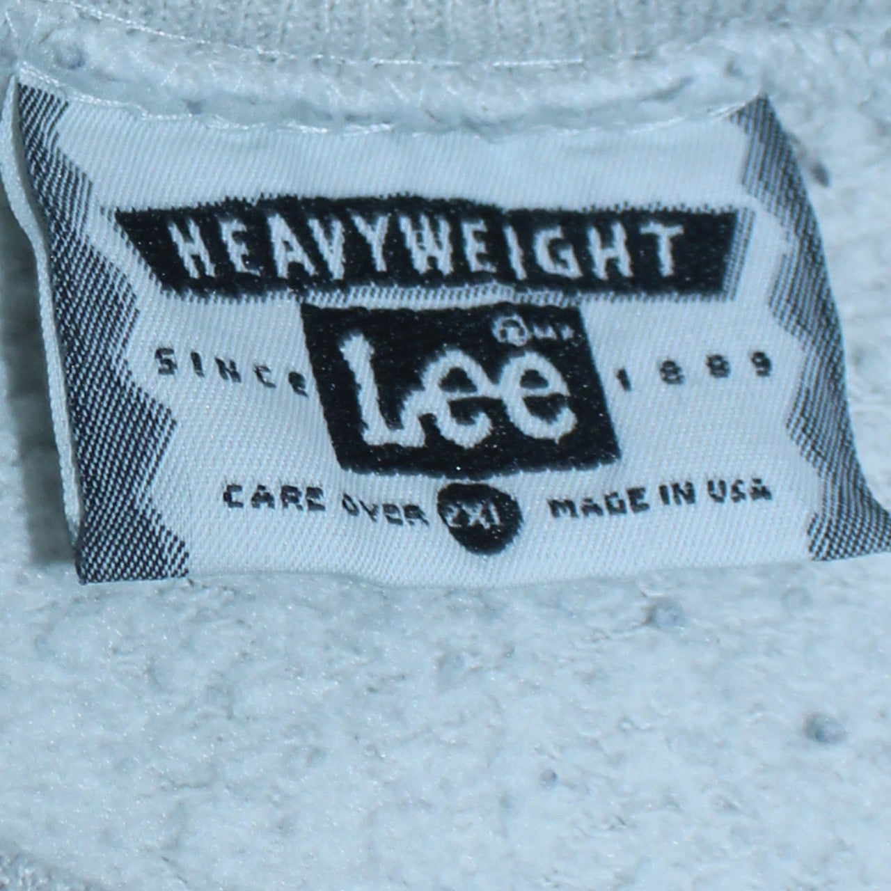 Lee Mens Grey Adirondack Heavyweight Sweatshirt 2XL Vintage Pullover