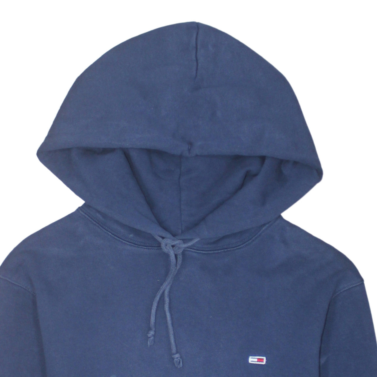 Tommy Jeans Womens Navy Blue Pullover Hoodie M Cotton Casual