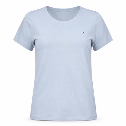 Tommy Hilfiger Men's Blue Cotton Crew Neck Short Sleeve T-Shirt S