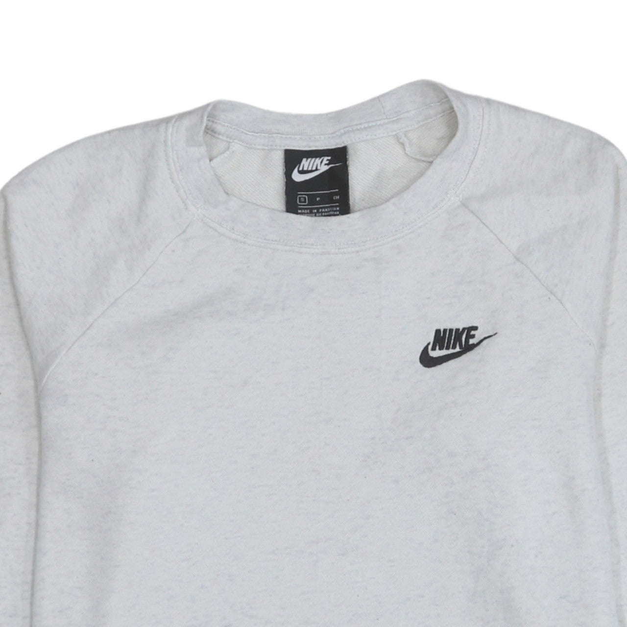 Nike Women's Grey Small Pullover Crew Neck Sweatshirt