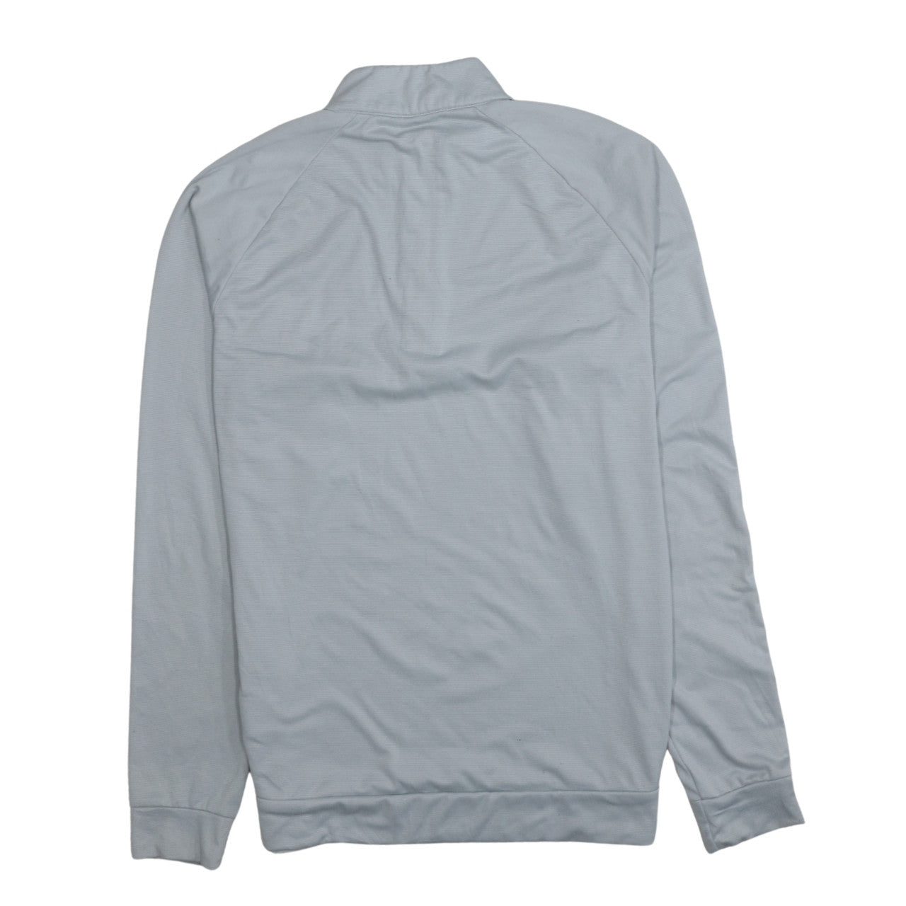 Adidas Men's Grey 1/2 Zip Long Sleeve Sweatshirt Size S