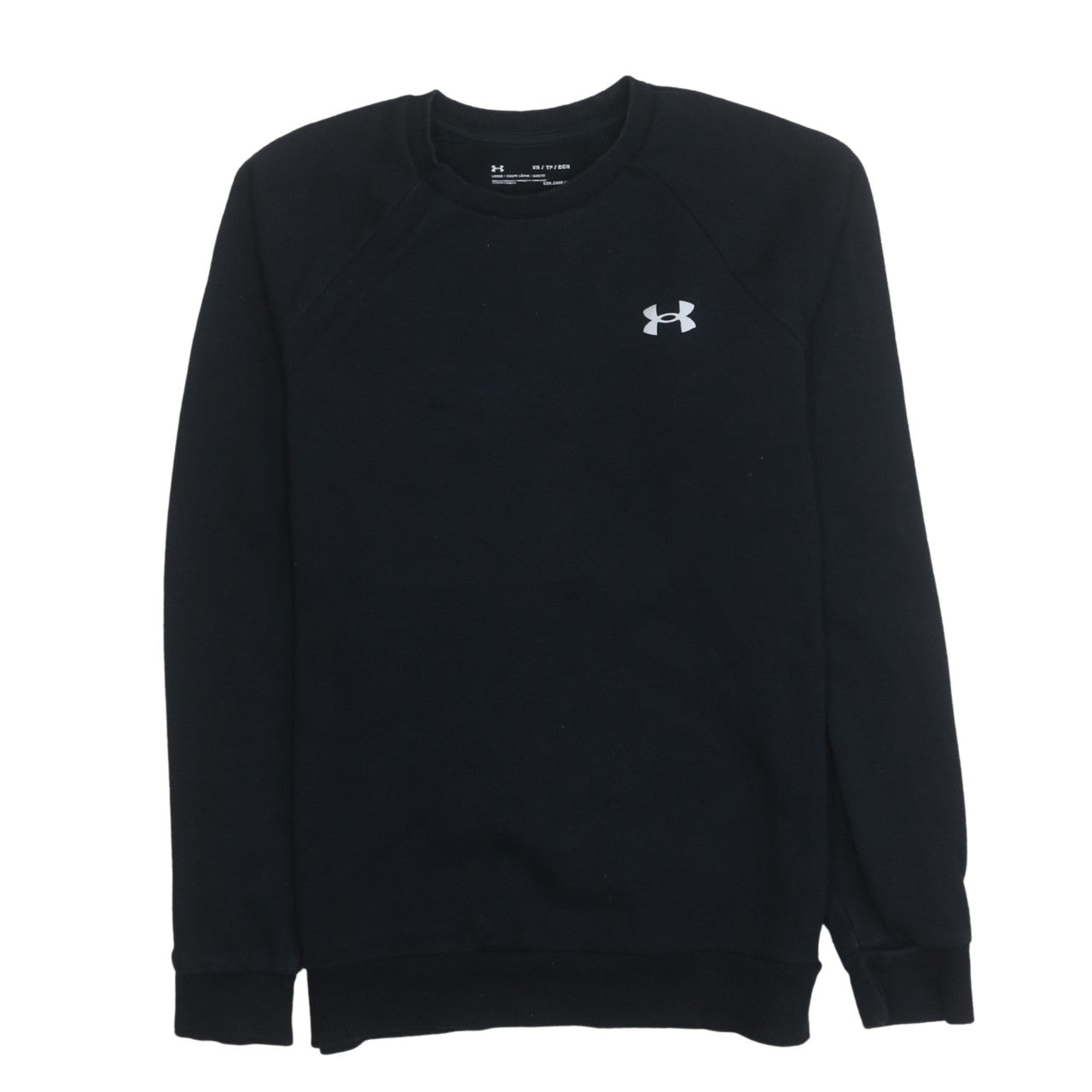 Under Armour Men's Black XS Pullover Crew Neck Sweatshirt