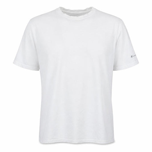 Champion Men's White XXL Crew Neck Cotton T-Shirt