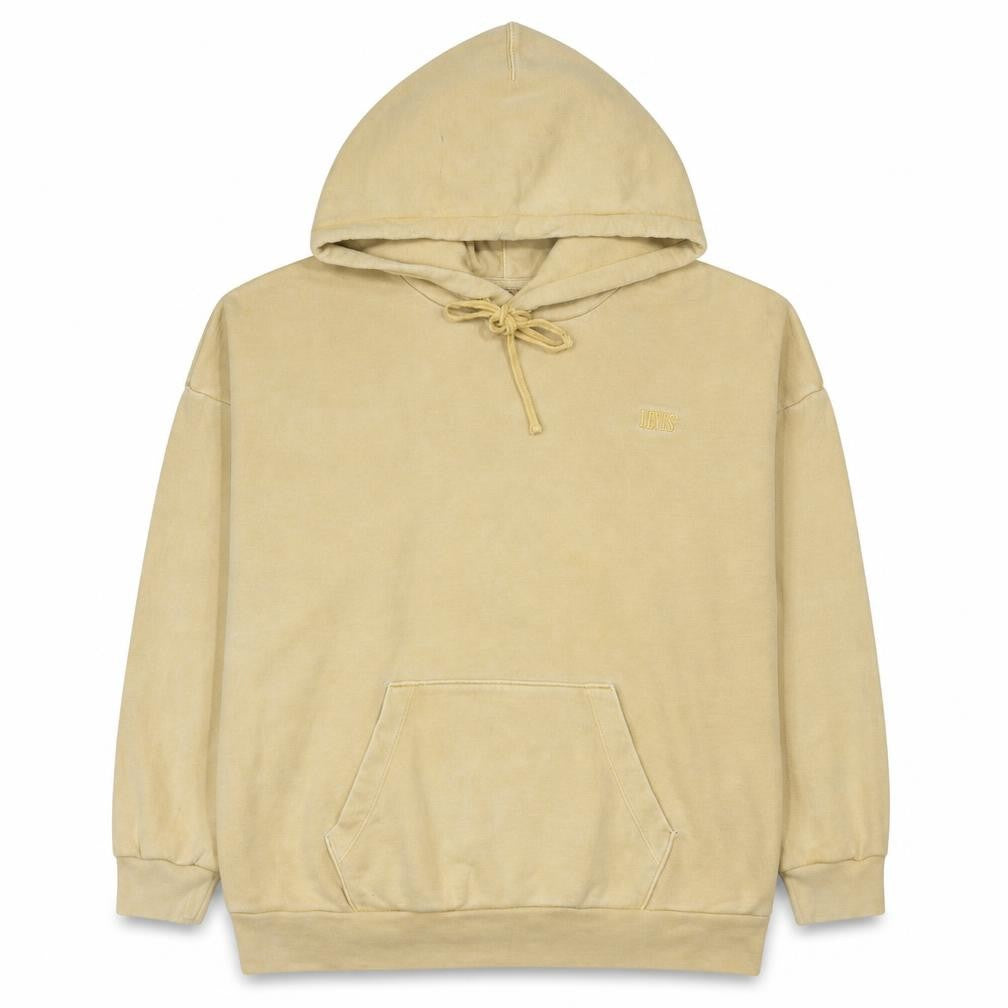 Levi's Womens Beige Pullover Hoodie Medium Cotton Casual