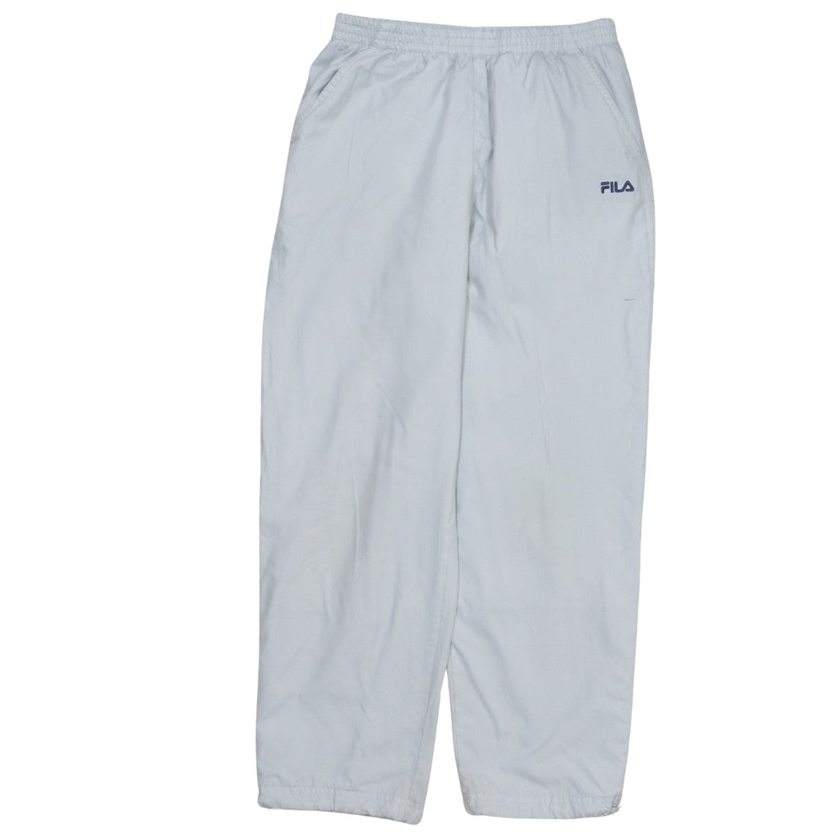 Fila Girls Grey Polyester Track Pants Age 12 Years Elastic Waist Activewear