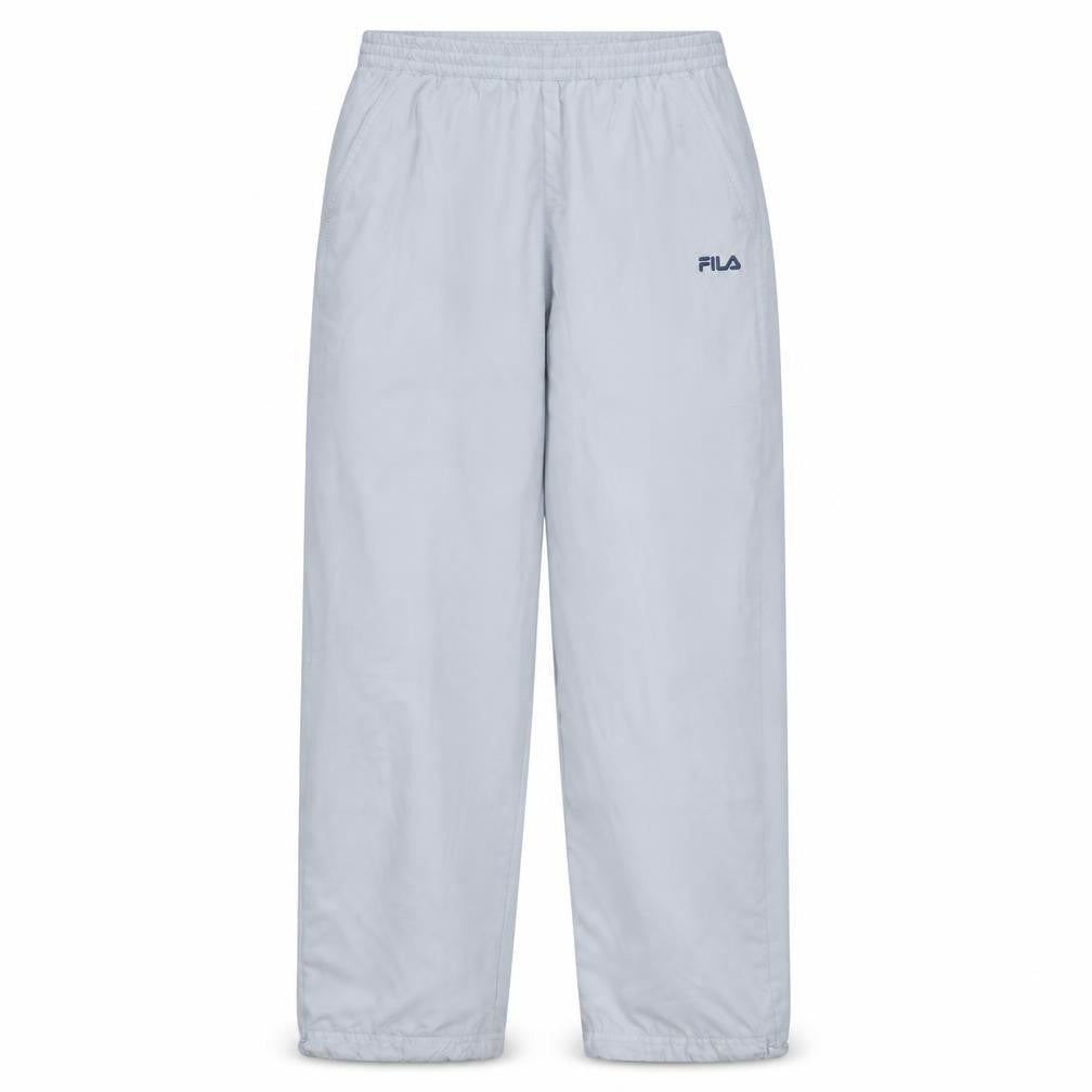 Fila Girls Grey Polyester Track Pants Age 12 Years Elastic Waist Activewear