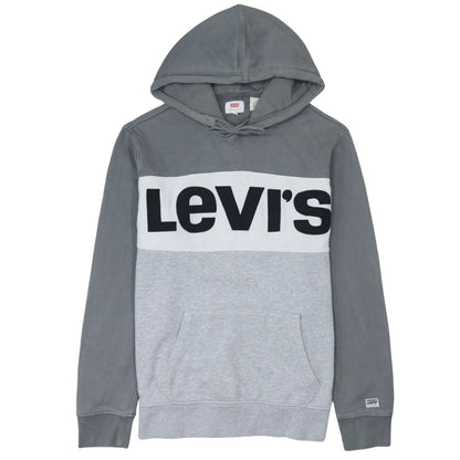 Levi's Men's Grey Logo Pullover Hoodie Size M Regular Fit