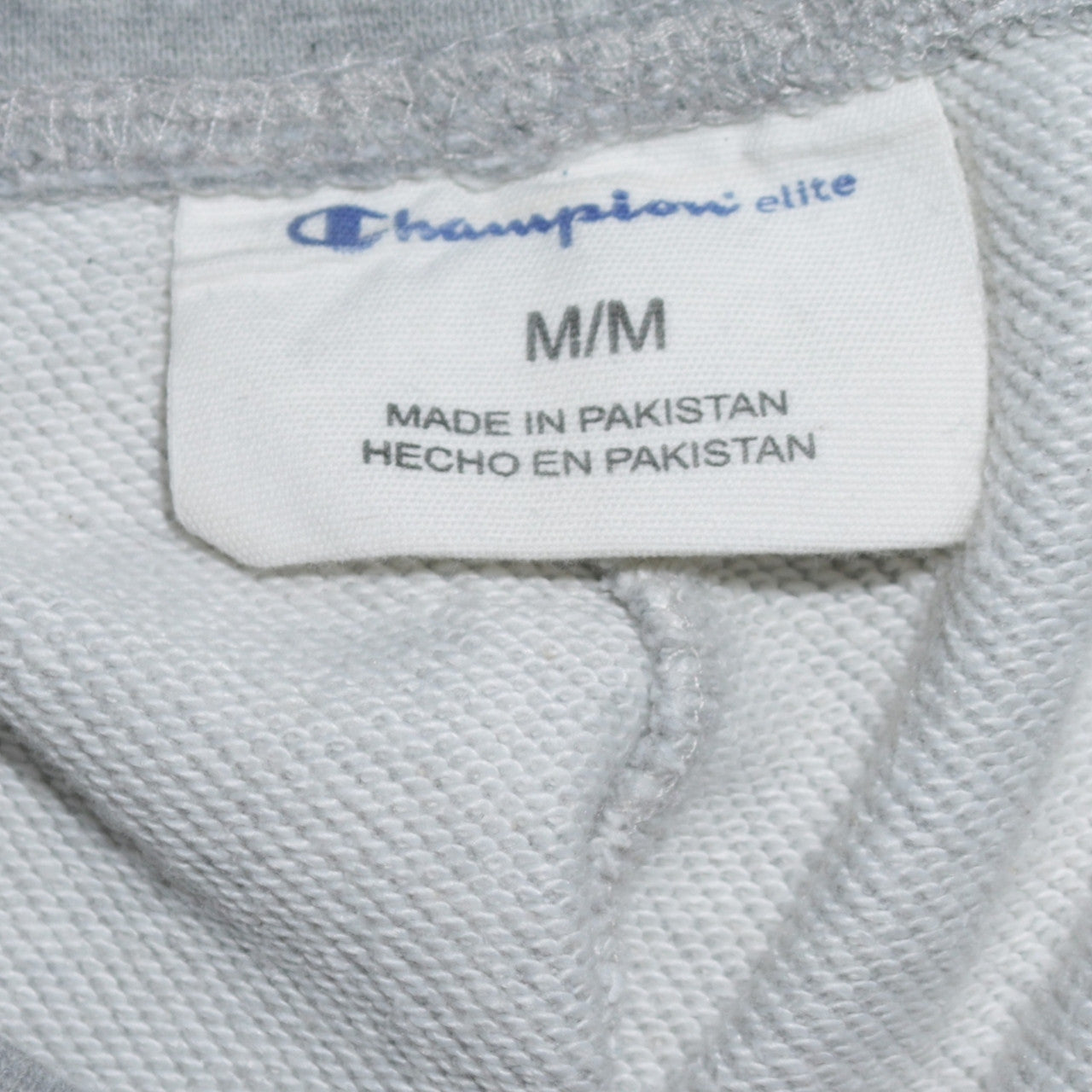Champion Men's Grey Jogger Trousers M Regular Fit Cotton Blend