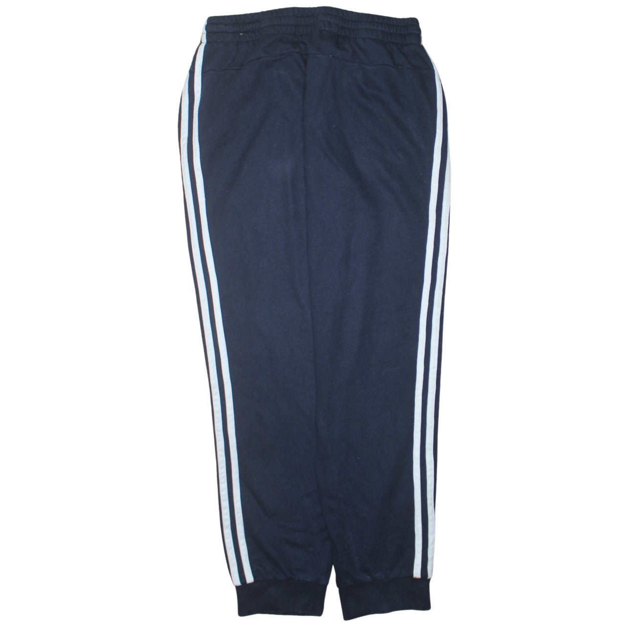 Adidas Women Black XL Track Pants with Side Stripes