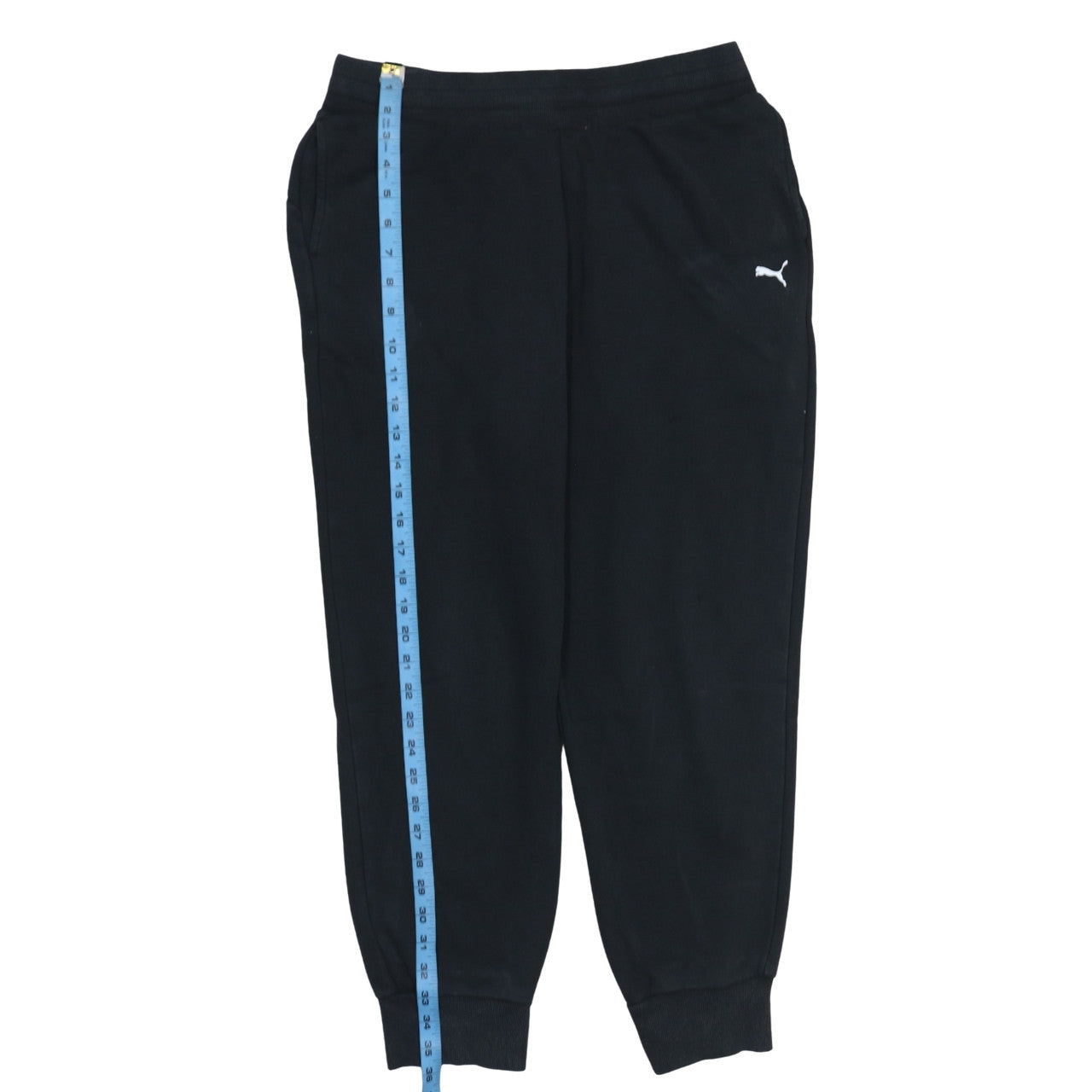 Puma Men's Black Regular Fit Jogger Trousers M