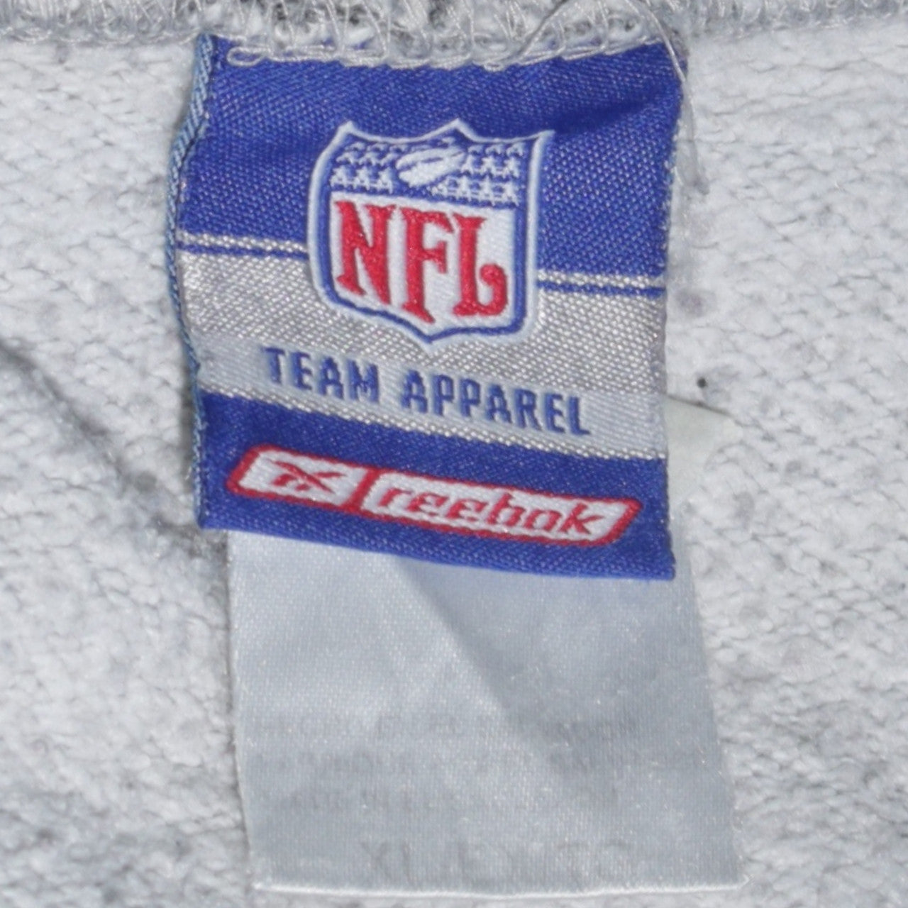 Reebok Men's Grey Cowboys Football NFL Pullover Hoodie XL