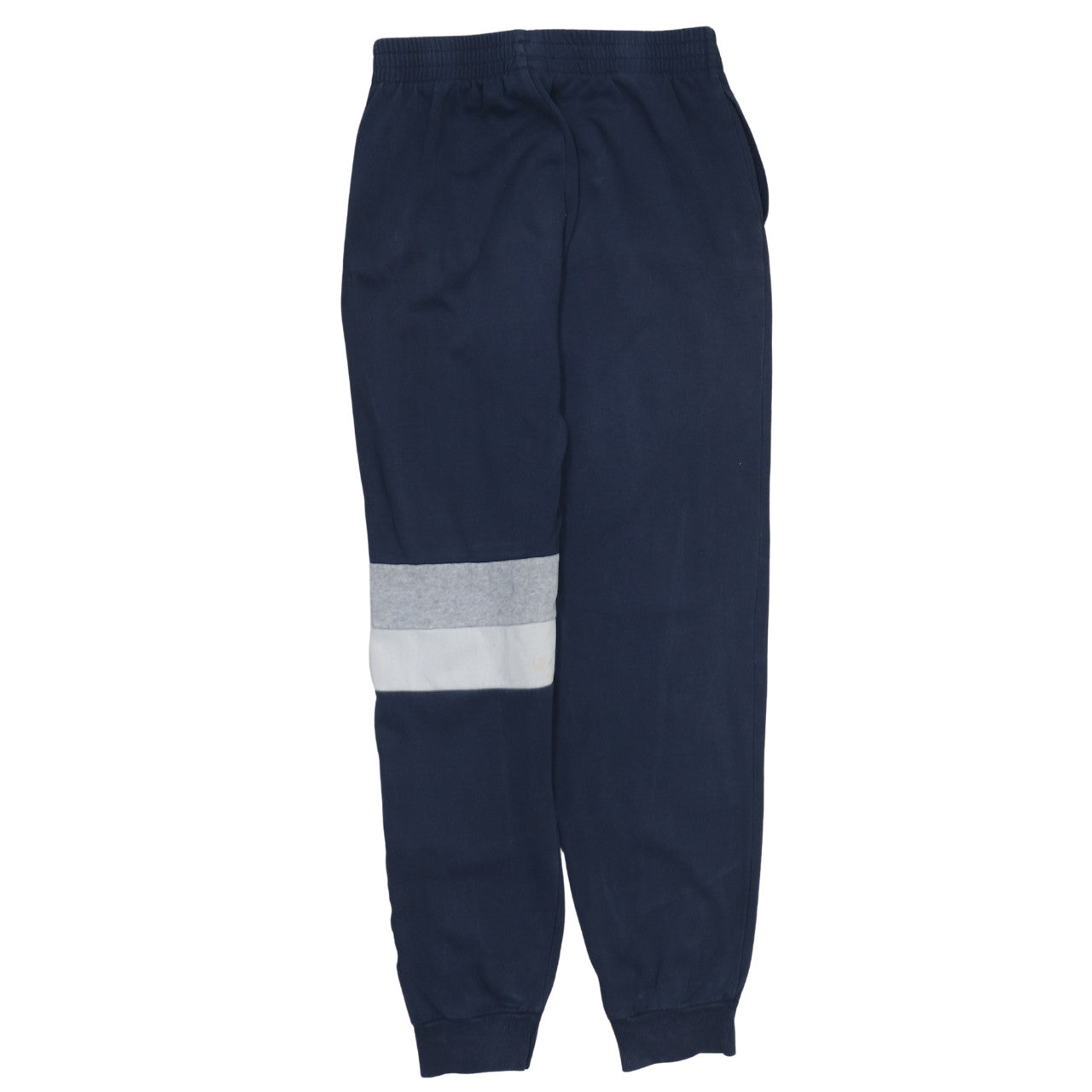 Adidas Boys Blue Jogger Trousers 13-14 Years Colourblock Fleece Activewear