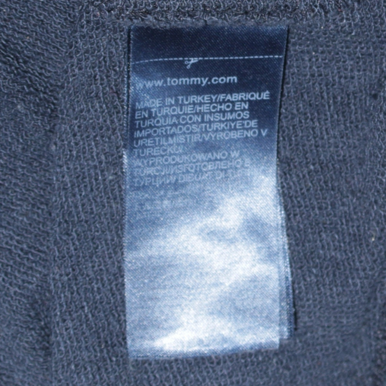 Tommy Hilfiger Men Blue Crew Neck Pullover Sweatshirt M