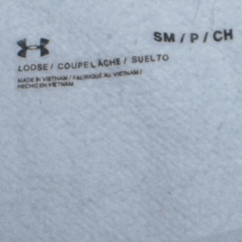 Under Armour Men's Grey Small Loose Fit Crew Neck Sweatshirt