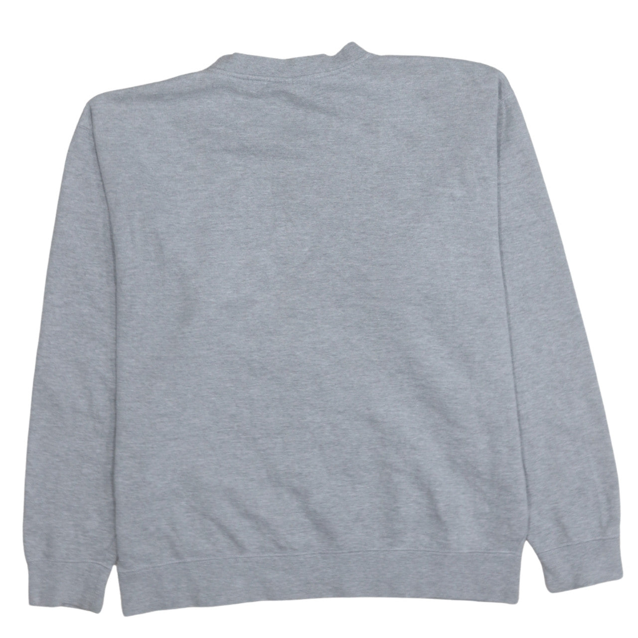 FILA Men's Grey Pullover Sweatshirt M Regular Fit Crew Neck Logo