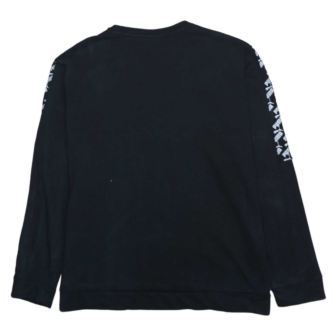 Puma Men's Black Logo Crew Neck Sweatshirt Size L