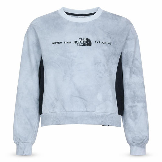 The North Face Womens Grey Medium Crew Neck Pullover Sweatshirt