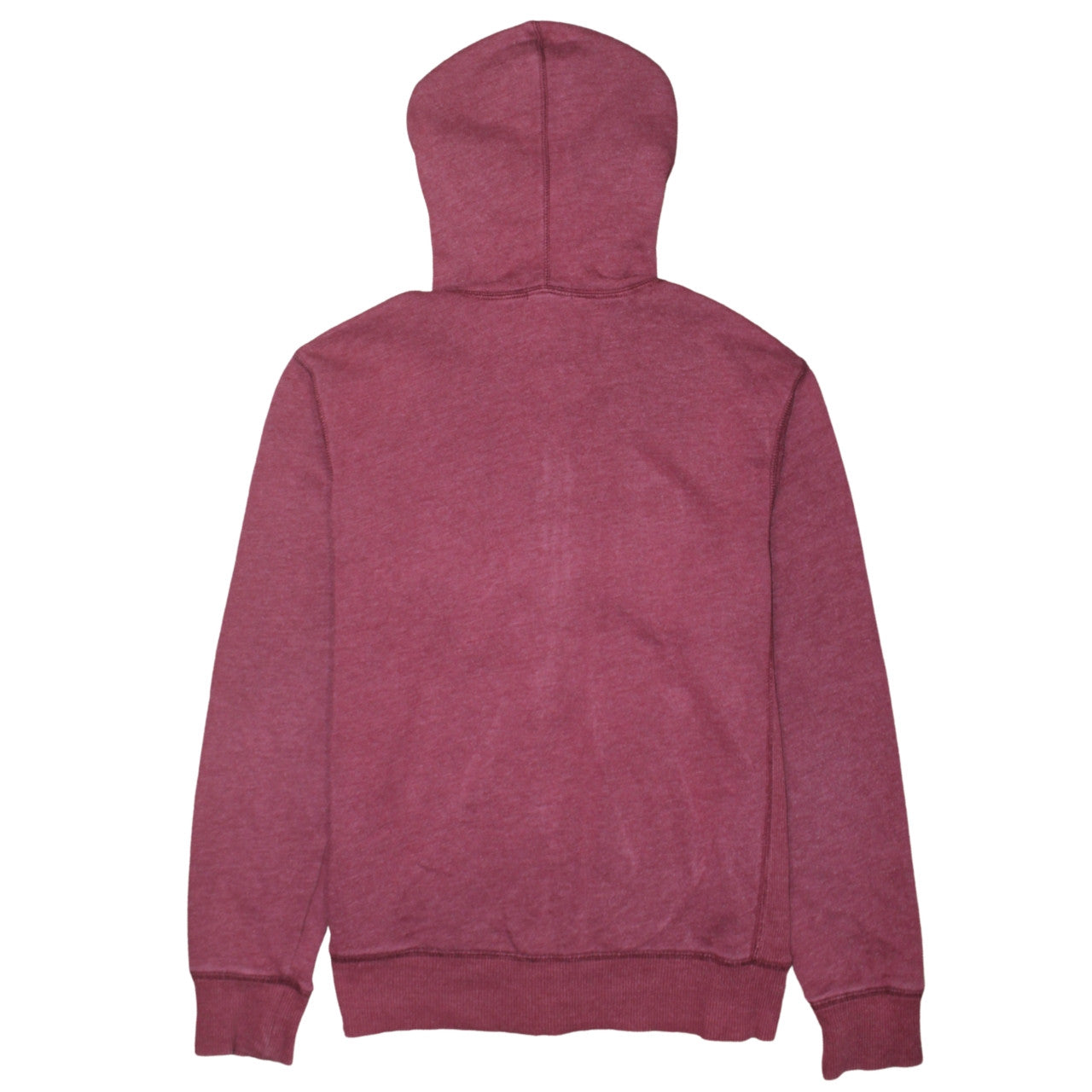 GAP Men's Red Full Zip Hoodie Small Fleece Graphic Logo Sweatshirt