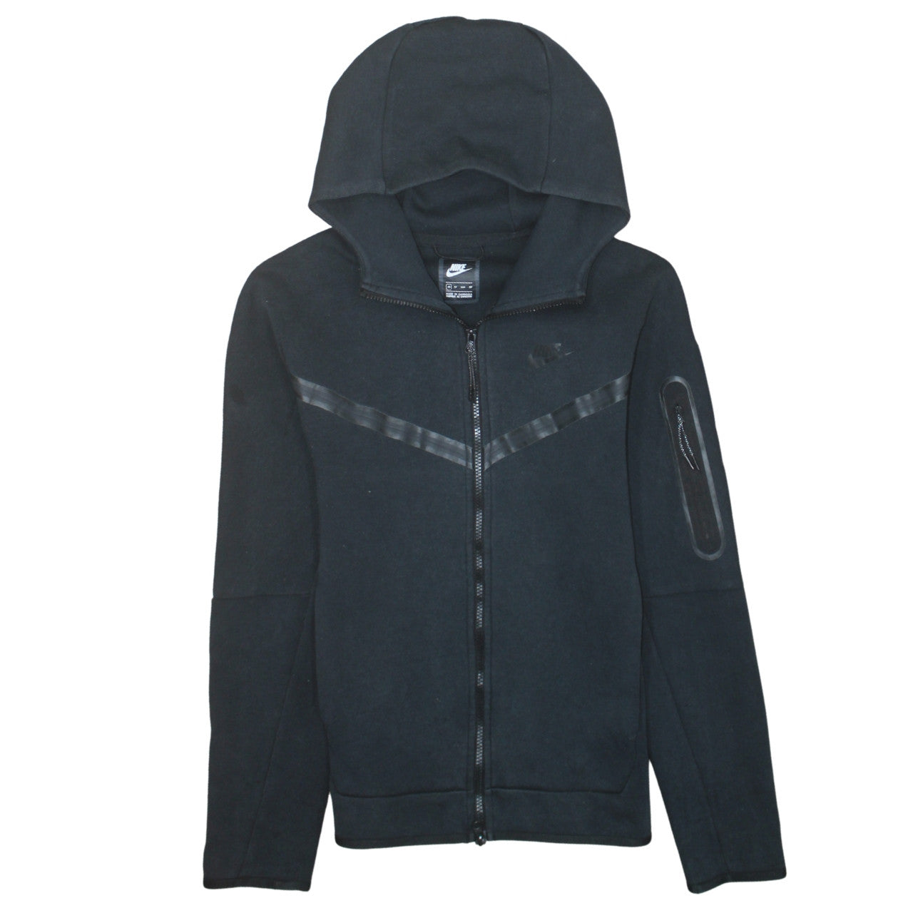 Nike Men’s Black Full Zip Fleece Hoodie XS