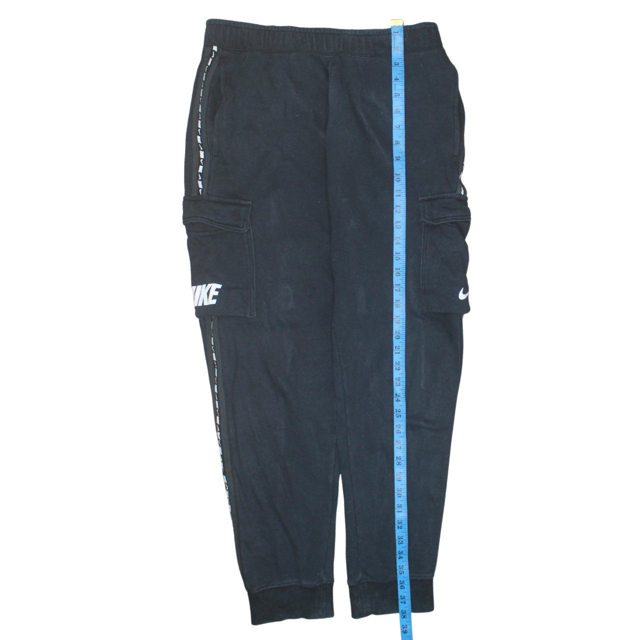 Nike Men's Black M Jogger Cargo Sweatpants Tapered Fit