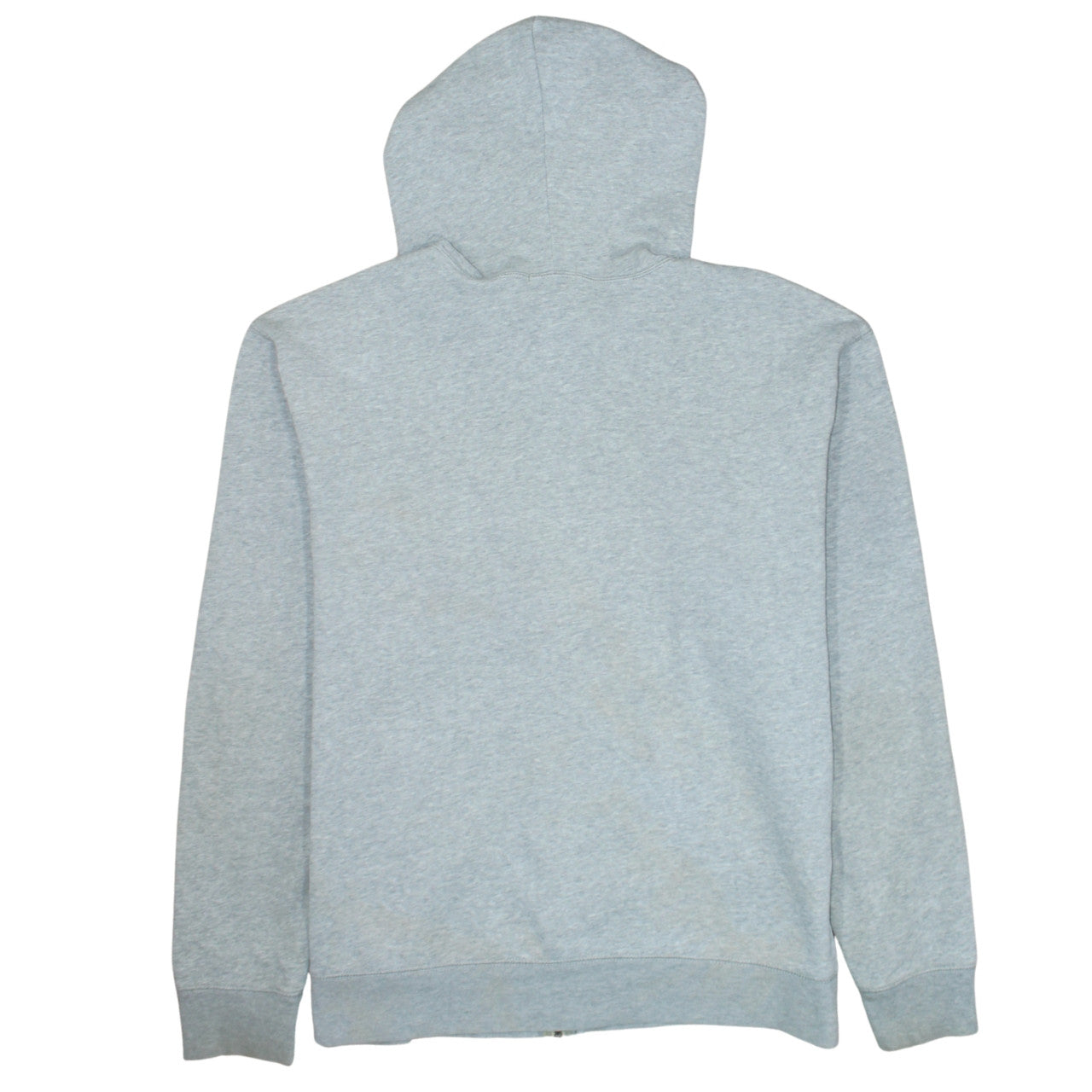GAP Mens Grey XL Full Zip Hoodie Logo Fleece Sweatshirt