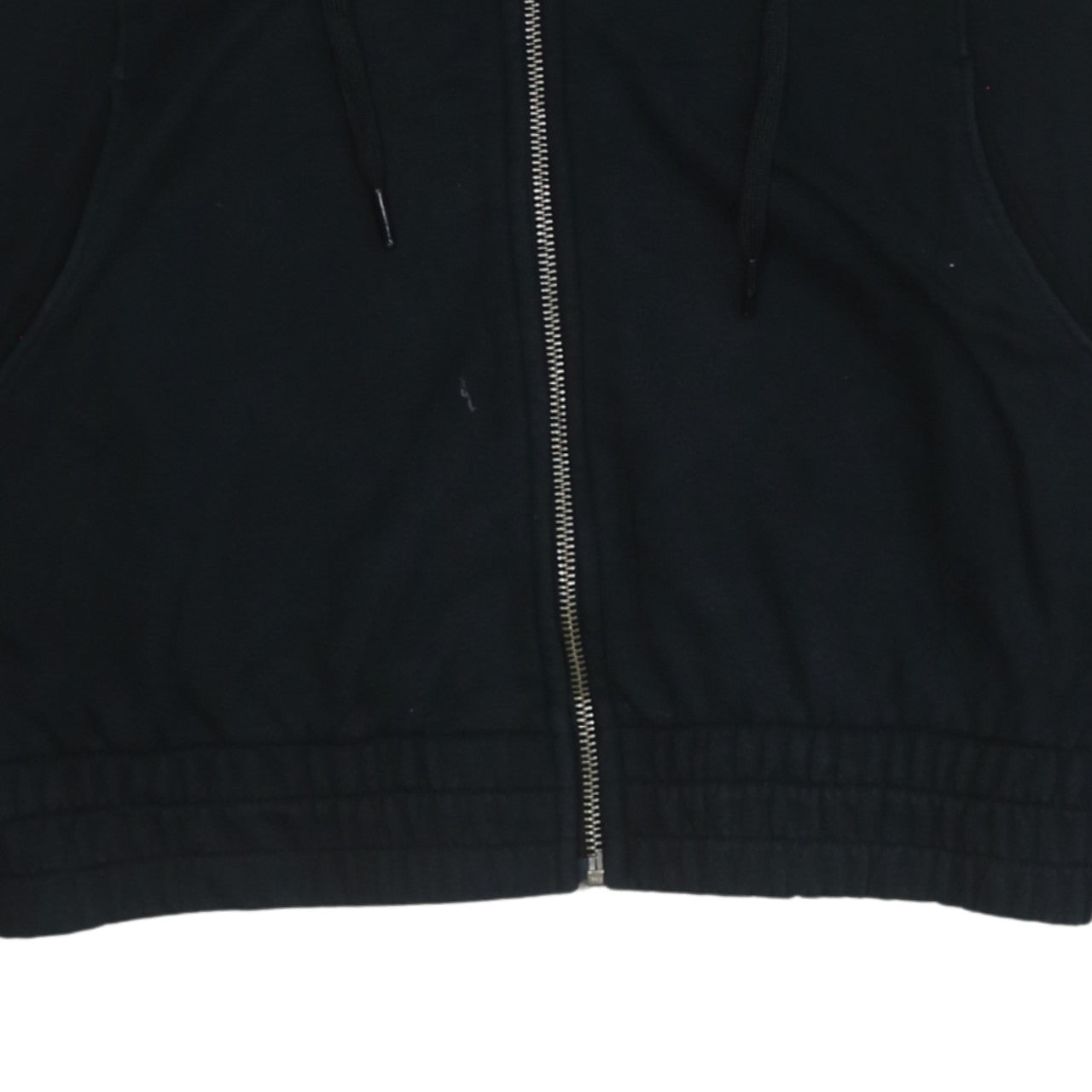 Nike Air Women's Black Full Zip Hoodie Size S Cotton Blend