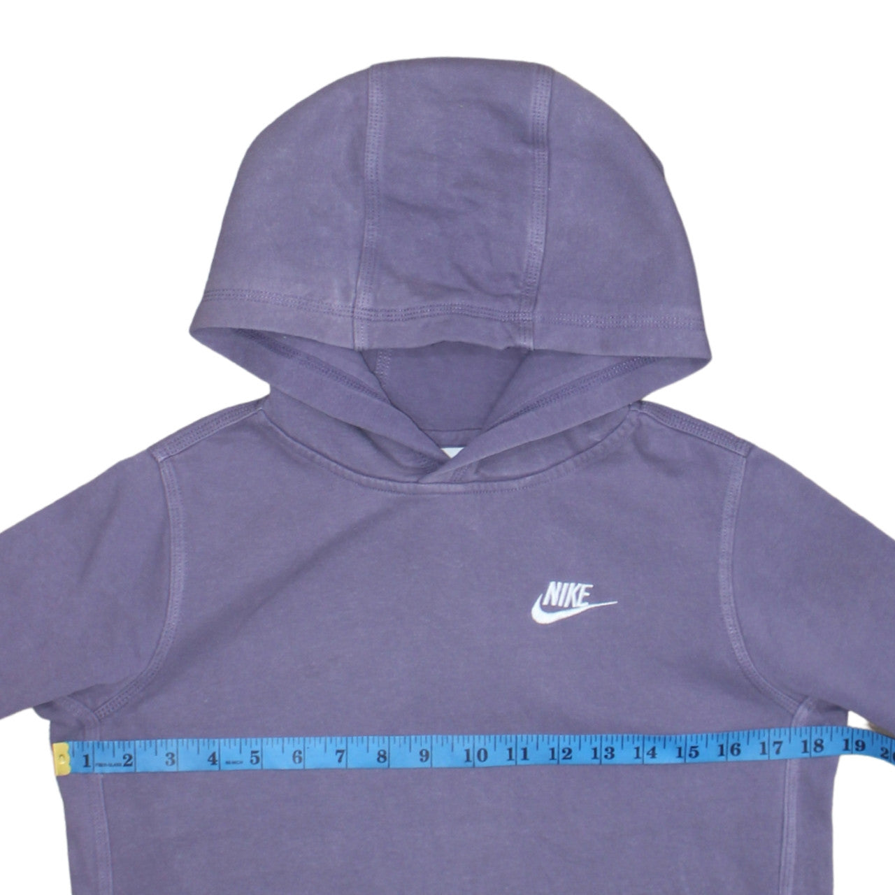 Nike Girls Purple Pullover Hoodie L 147-158cm Fleece Sweatshirt