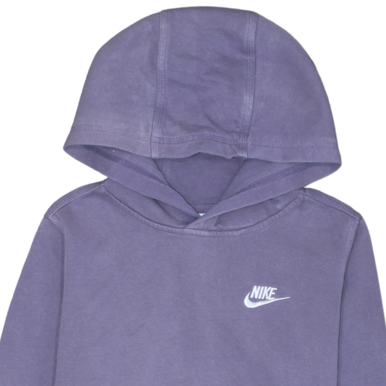 Nike Girls Purple Pullover Hoodie L 147-158cm Fleece Sweatshirt