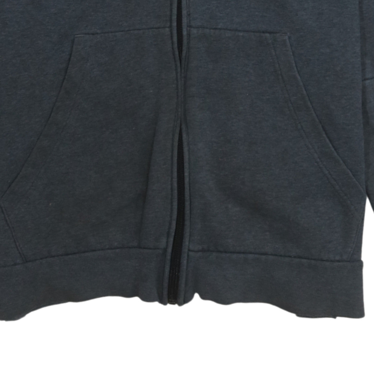 adidas Men Grey Full Zip Hoodie M Regular Fit Sportswear