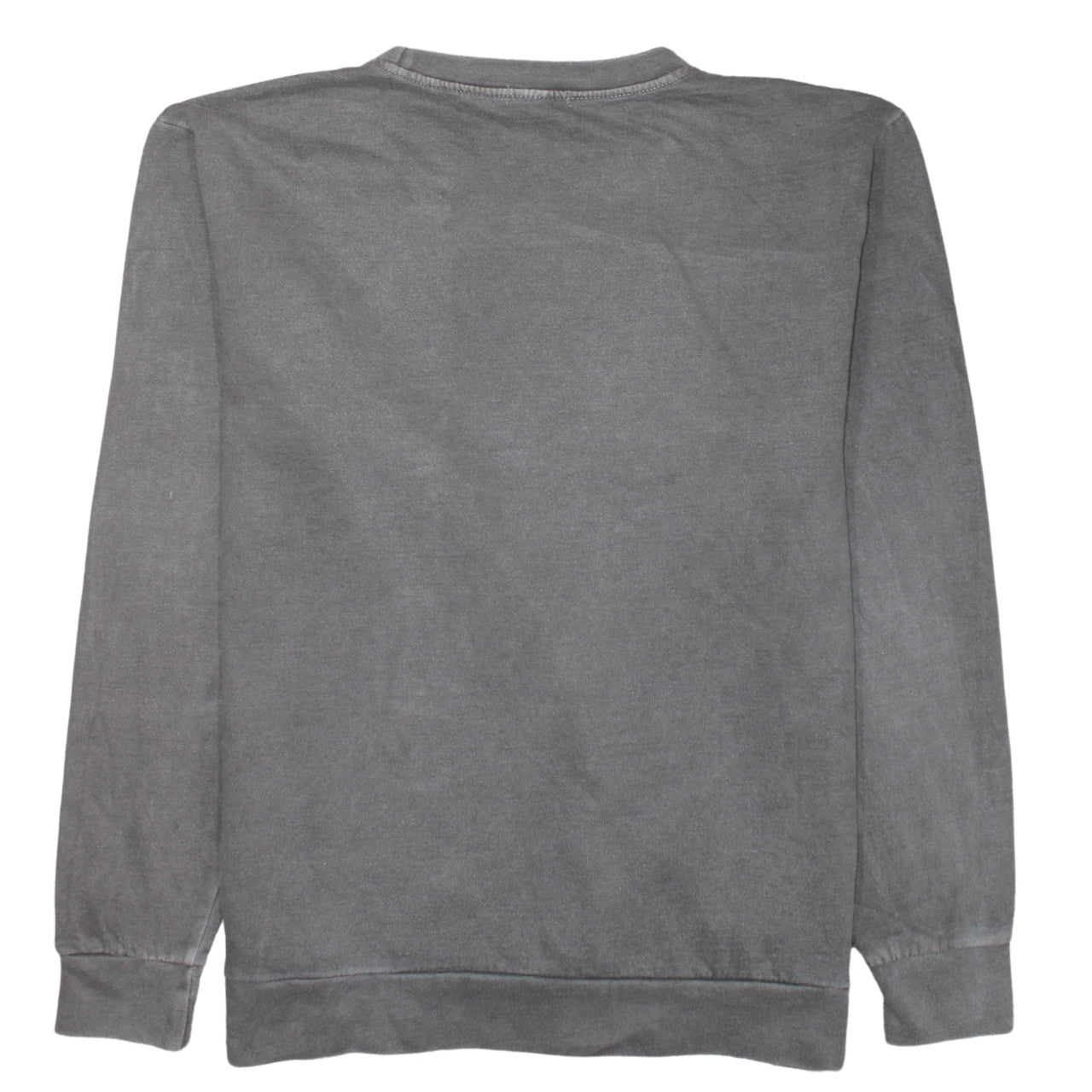 PrettyLittleThing Women Grey Pullover Sweatshirt Size M Wyoming 1986 USA Embroidered