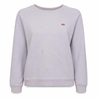 Levi's Women's Light Purple Crew Neck Pullover Sweatshirt M