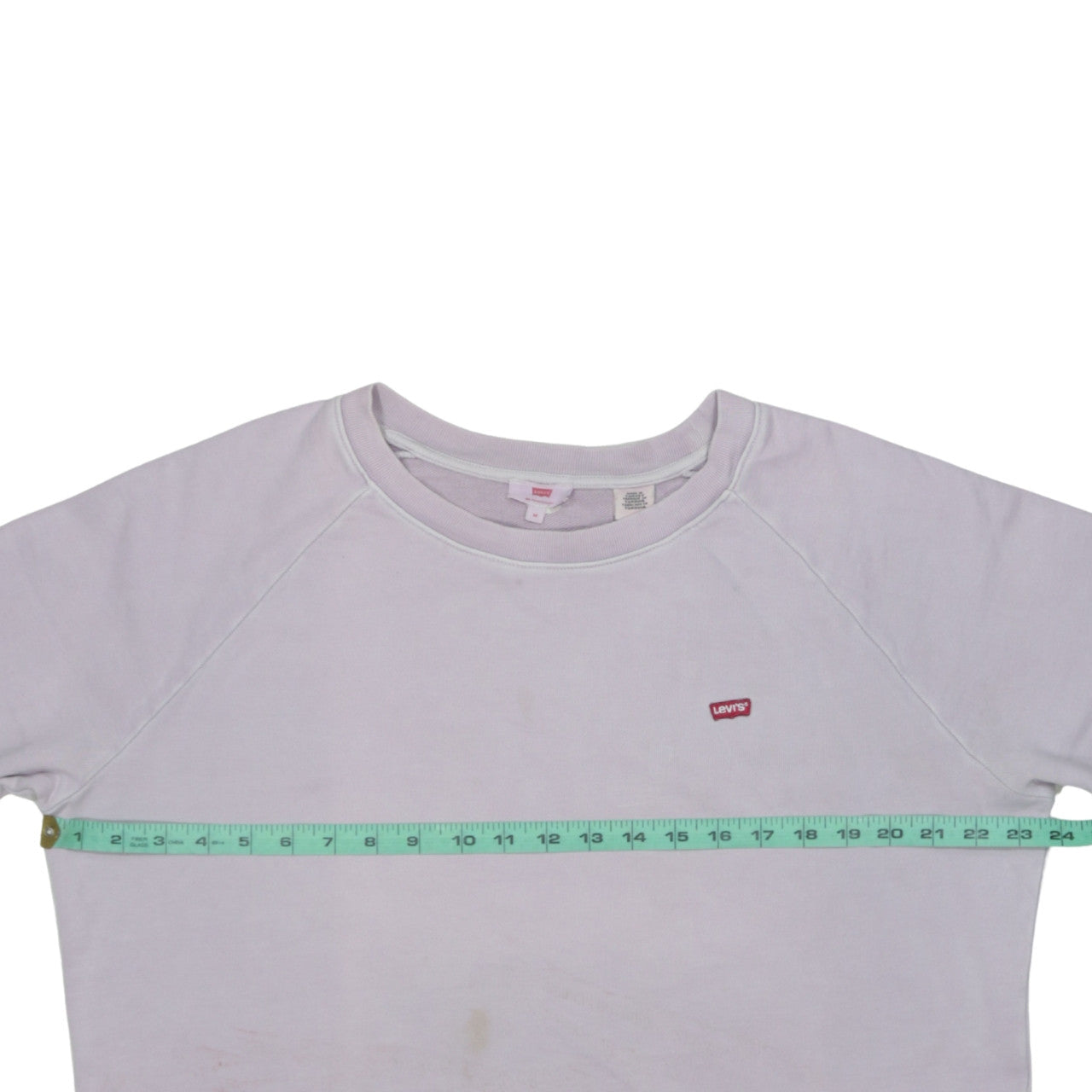 Levi's Women's Light Purple Crew Neck Pullover Sweatshirt M