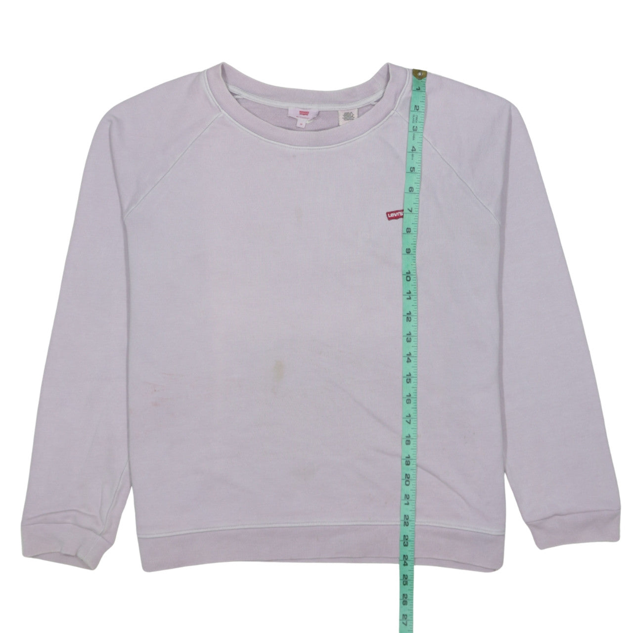 Levi's Women's Light Purple Crew Neck Pullover Sweatshirt M