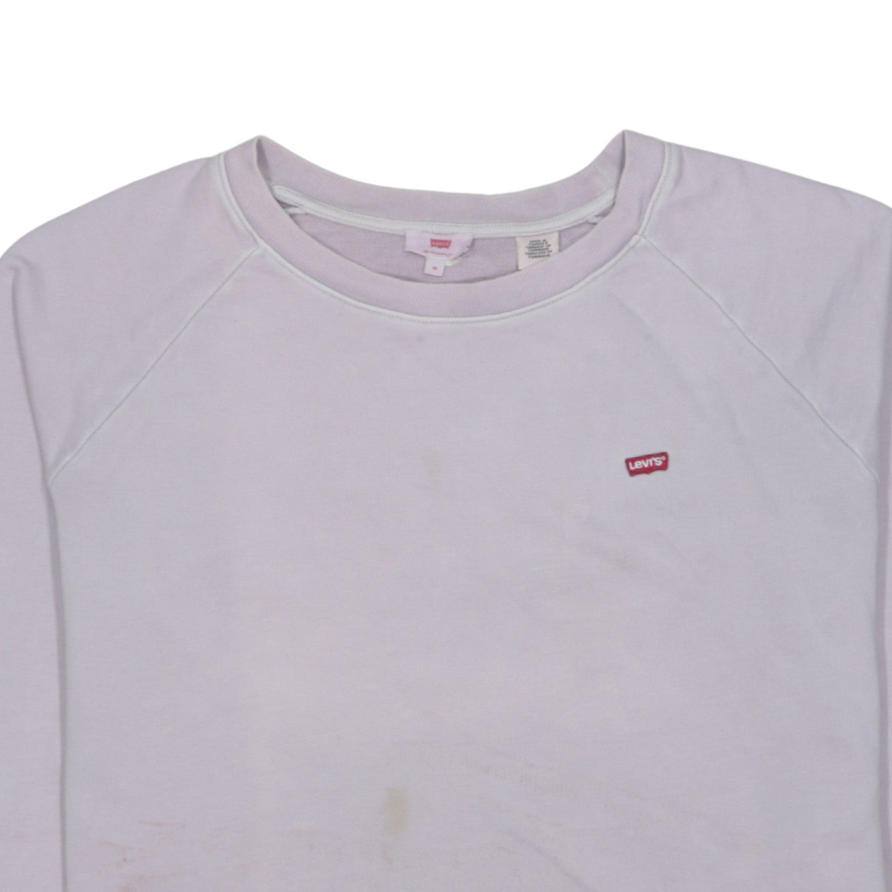 Levi's Women's Light Purple Crew Neck Pullover Sweatshirt M
