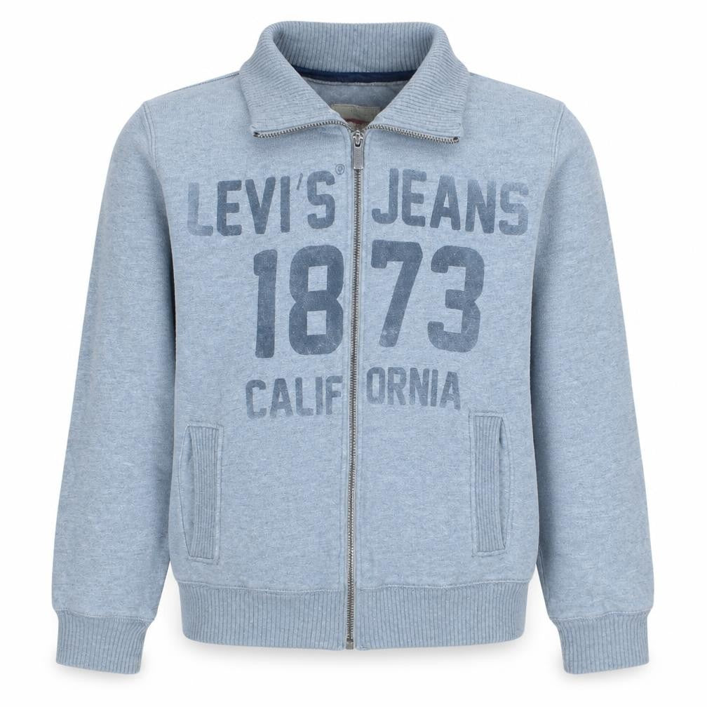 Levi's Boys Grey Full Zip Fleece Sweatshirt Size 14 Years
