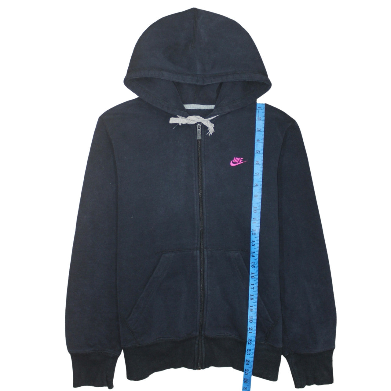 Nike Men’s Black Full Zip Hoodie M Sportswear Fleece Sweatshirt