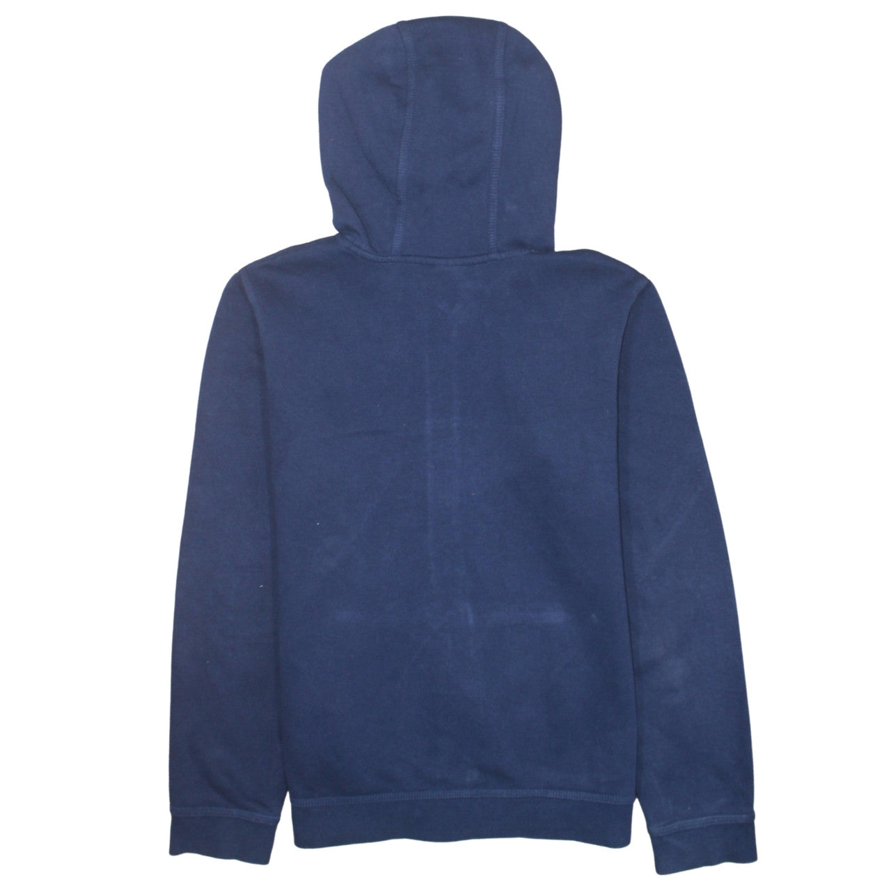 Nike Boys Blue Full Zip Hoodie XL 158-170cm Cotton Blend Logo Design